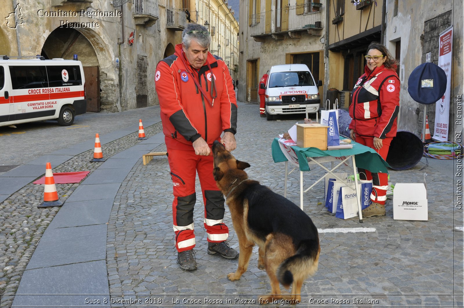 Torino 6 Dicembre 2018 - Commemorazione vittime Thyssenkrupp - Croce Rossa Italiana- Comitato Regionale del Piemonte