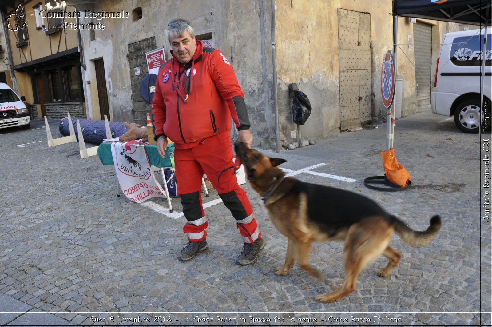 Torino 6 Dicembre 2018 - Commemorazione vittime Thyssenkrupp - Croce Rossa Italiana- Comitato Regionale del Piemonte