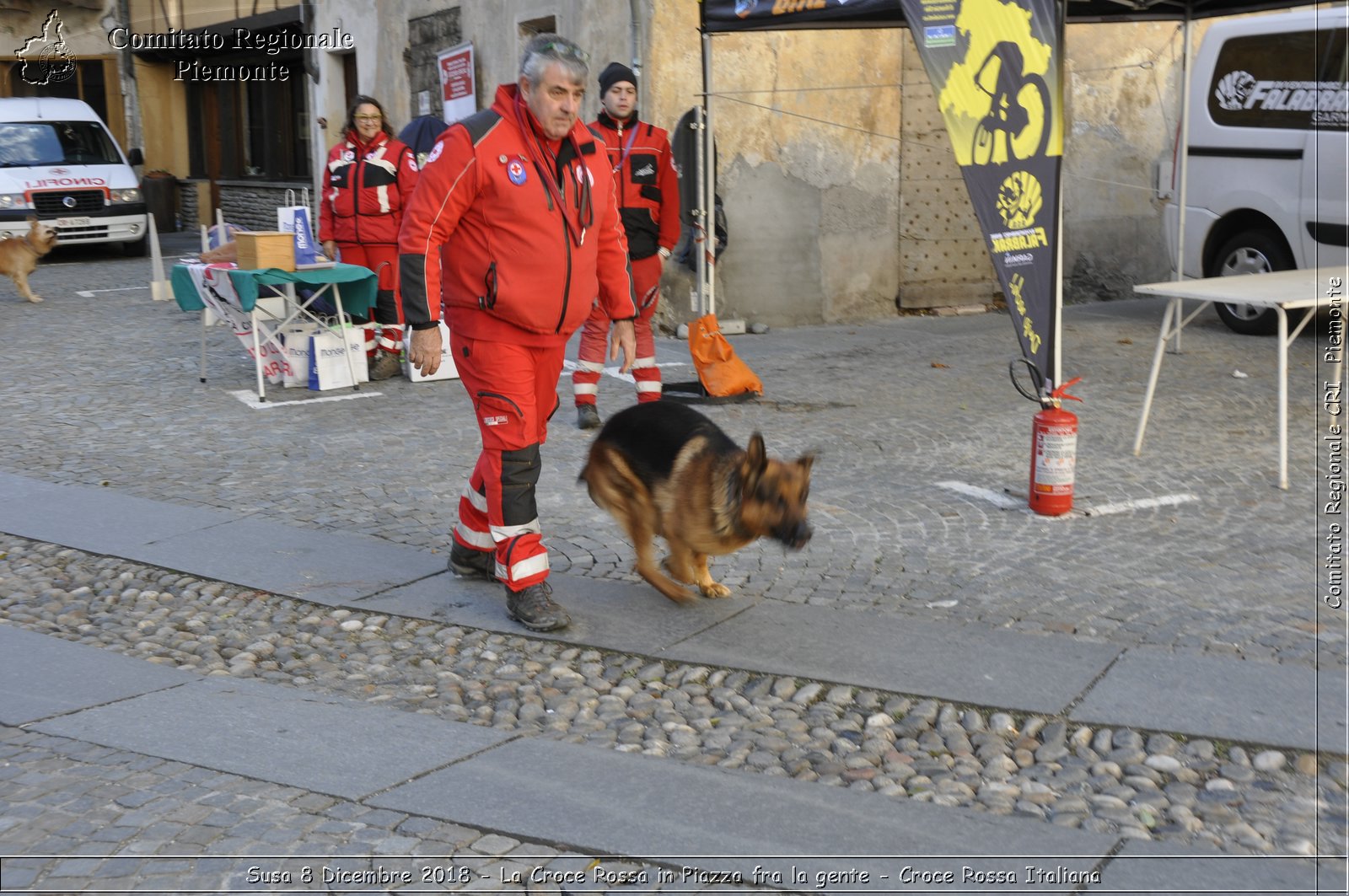 Torino 6 Dicembre 2018 - Commemorazione vittime Thyssenkrupp - Croce Rossa Italiana- Comitato Regionale del Piemonte