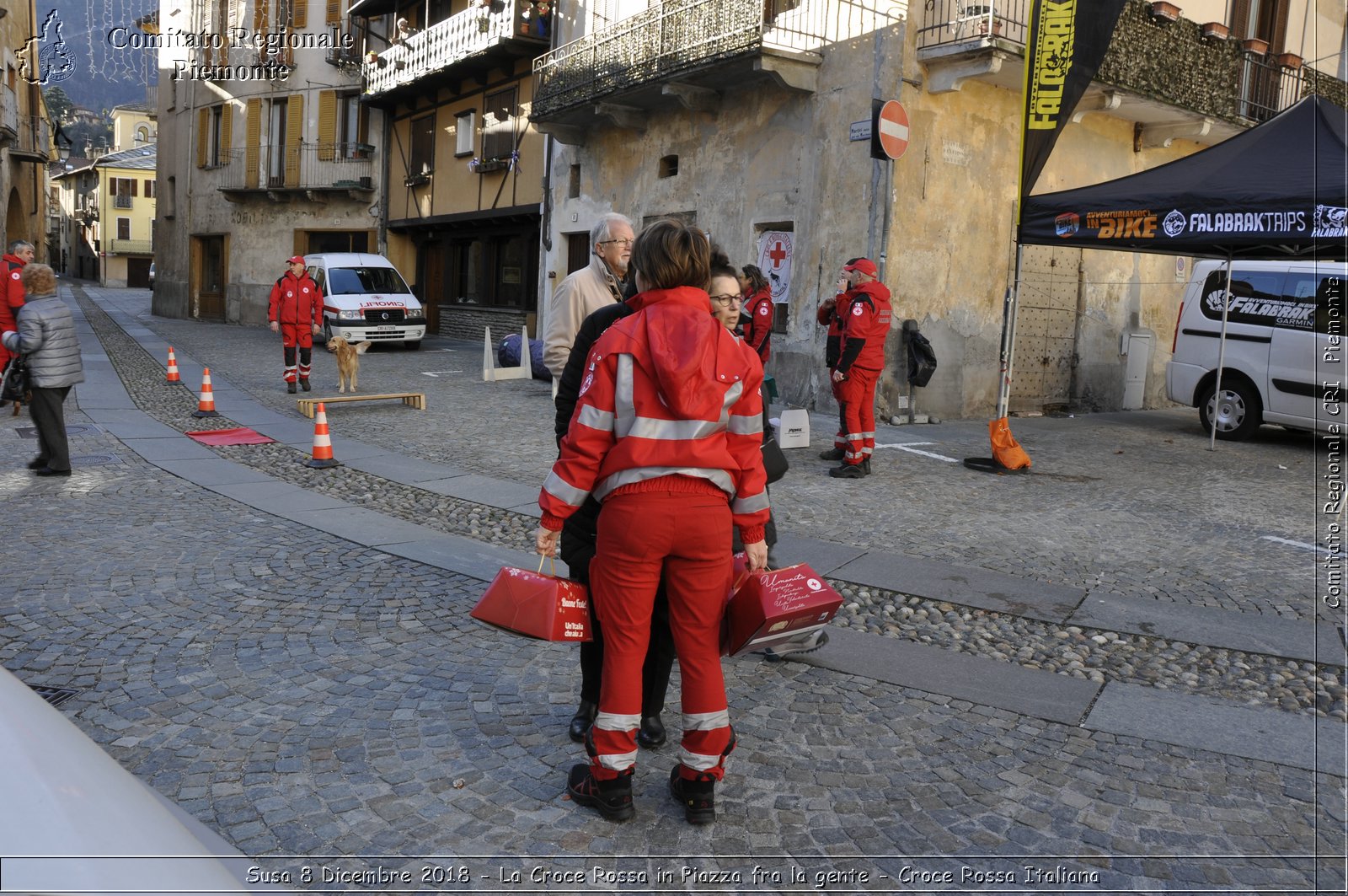 Torino 6 Dicembre 2018 - Commemorazione vittime Thyssenkrupp - Croce Rossa Italiana- Comitato Regionale del Piemonte