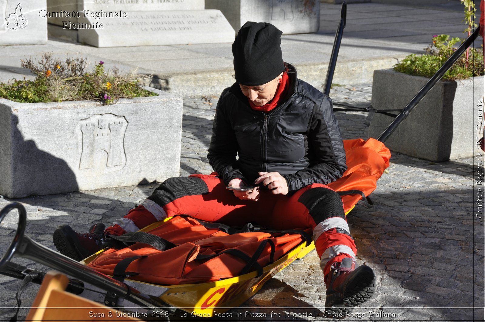 Torino 6 Dicembre 2018 - Commemorazione vittime Thyssenkrupp - Croce Rossa Italiana- Comitato Regionale del Piemonte