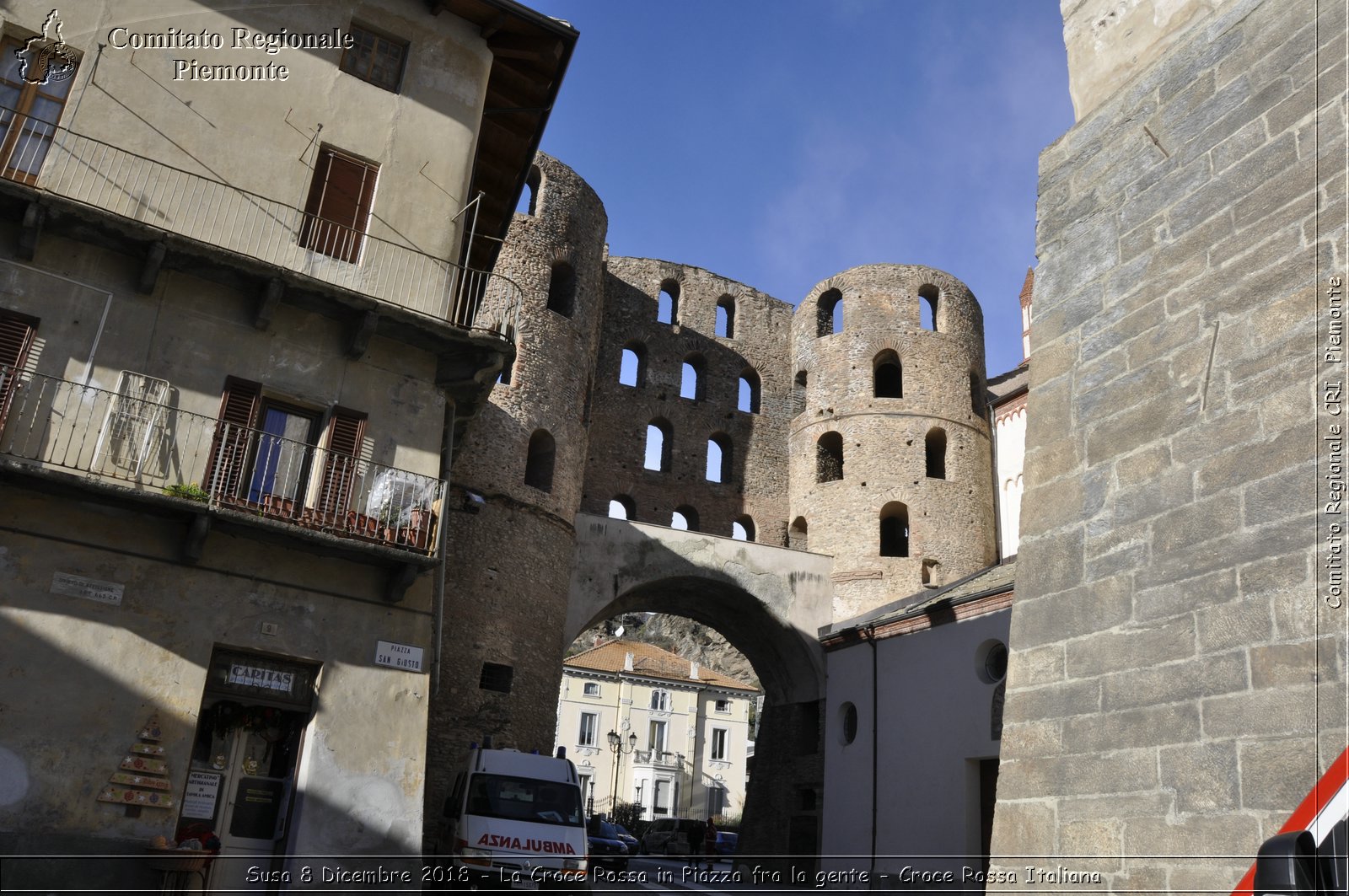 Torino 6 Dicembre 2018 - Commemorazione vittime Thyssenkrupp - Croce Rossa Italiana- Comitato Regionale del Piemonte