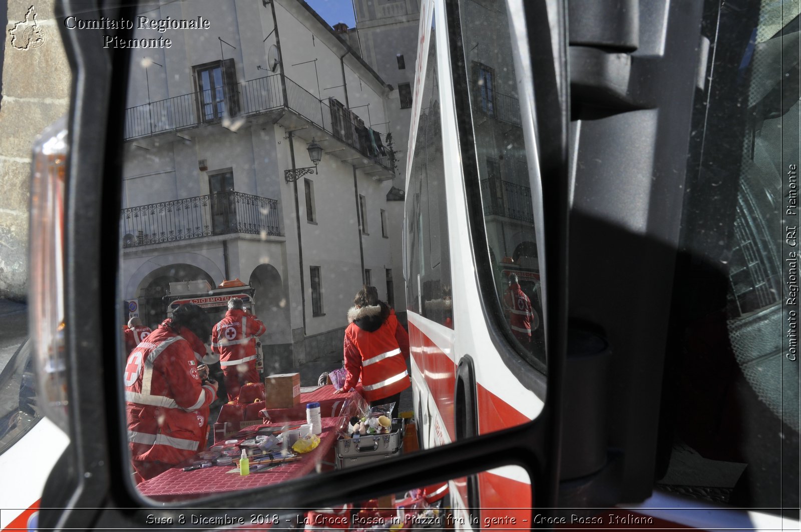 Torino 6 Dicembre 2018 - Commemorazione vittime Thyssenkrupp - Croce Rossa Italiana- Comitato Regionale del Piemonte