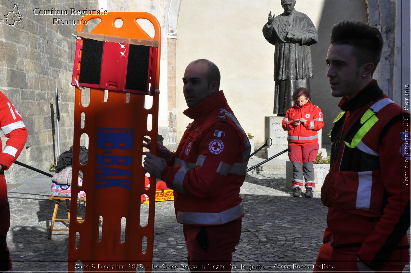 Torino 6 Dicembre 2018 - Commemorazione vittime Thyssenkrupp - Croce Rossa Italiana- Comitato Regionale del Piemonte