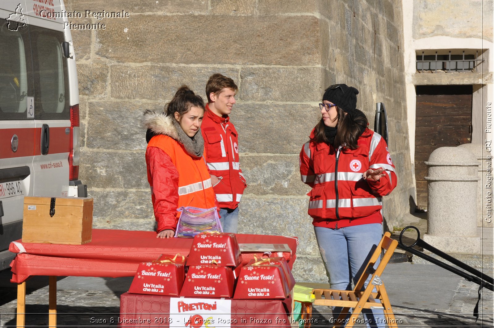 Torino 6 Dicembre 2018 - Commemorazione vittime Thyssenkrupp - Croce Rossa Italiana- Comitato Regionale del Piemonte