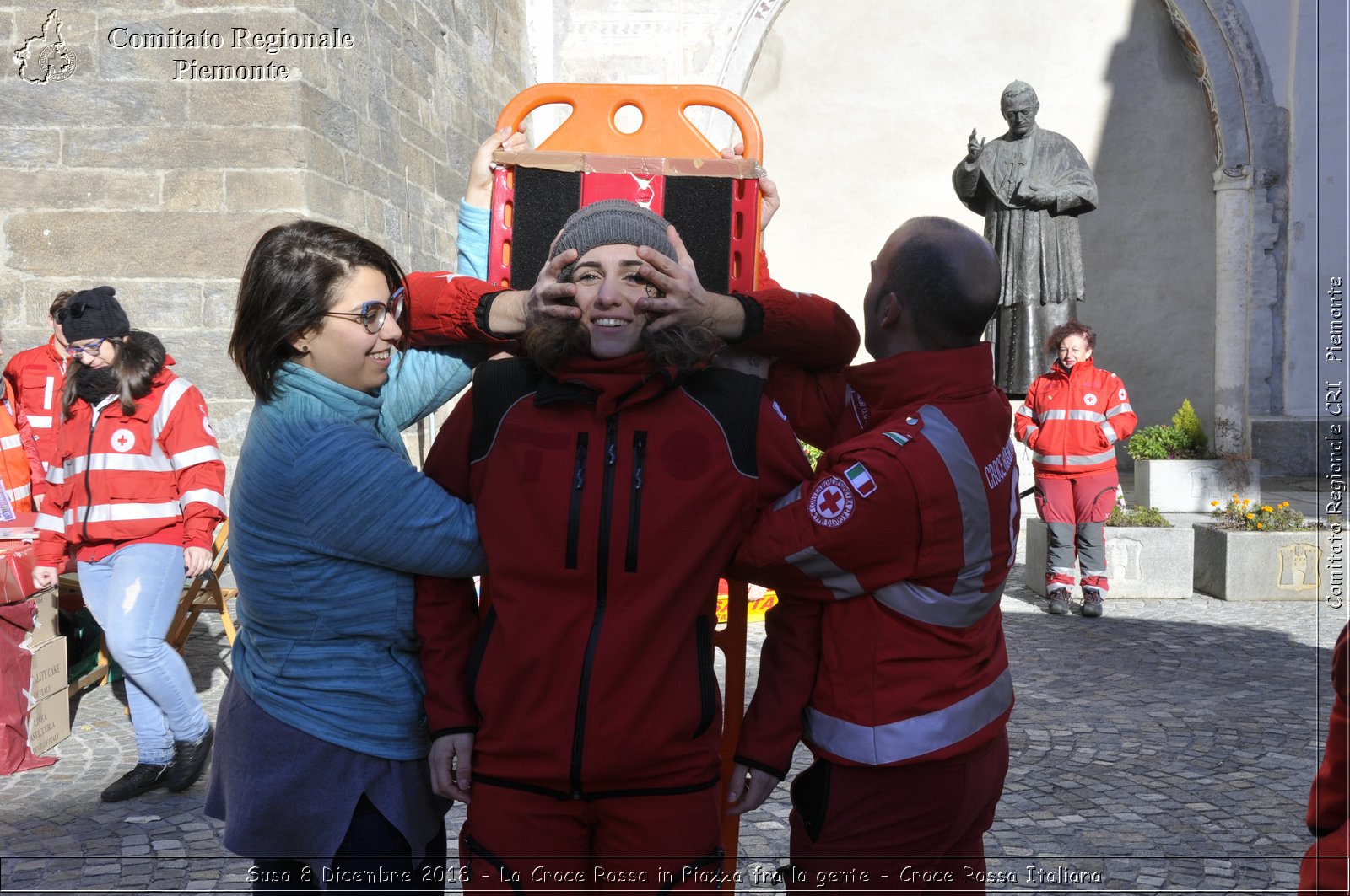 Torino 6 Dicembre 2018 - Commemorazione vittime Thyssenkrupp - Croce Rossa Italiana- Comitato Regionale del Piemonte