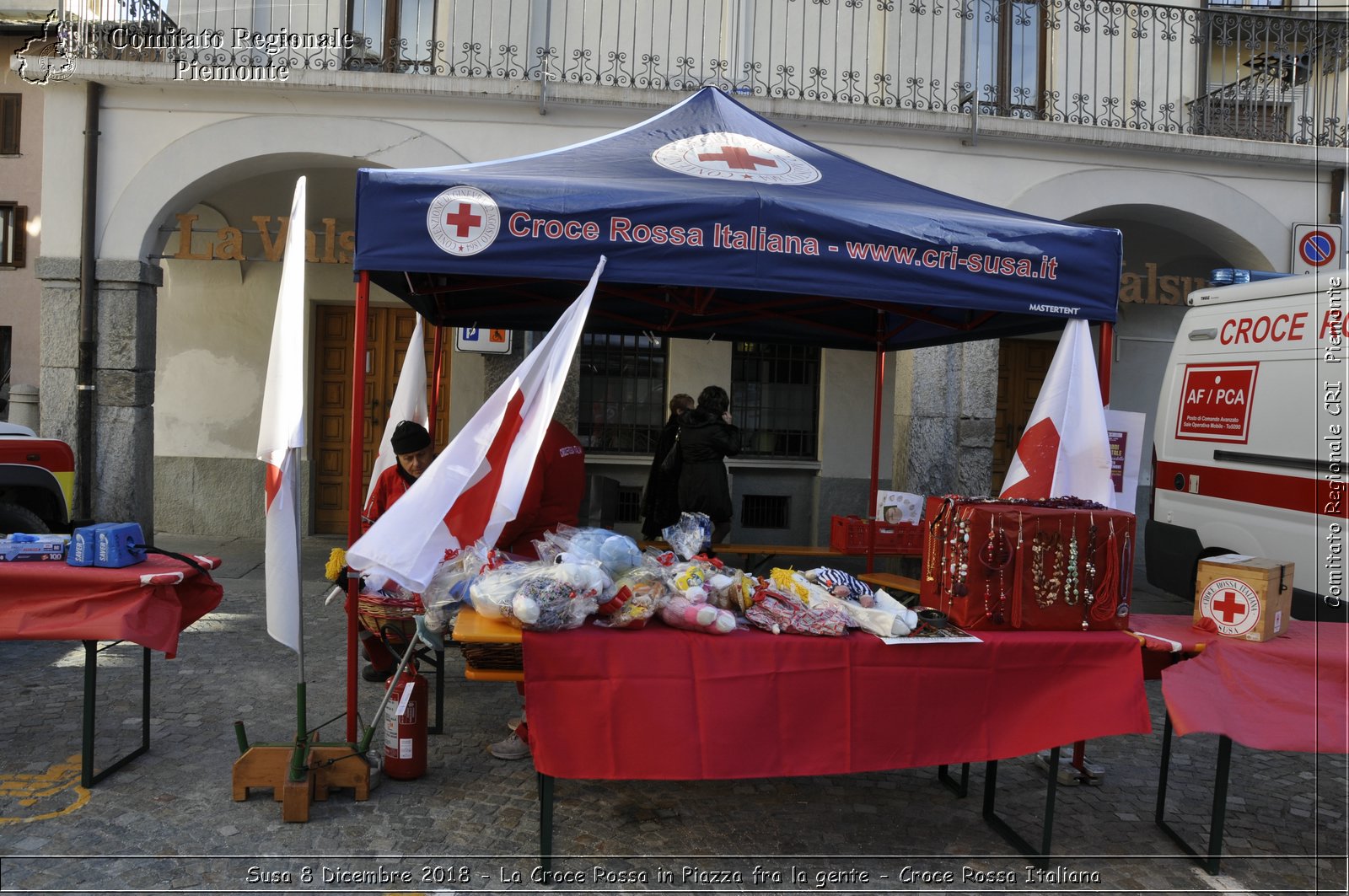 Torino 6 Dicembre 2018 - Commemorazione vittime Thyssenkrupp - Croce Rossa Italiana- Comitato Regionale del Piemonte