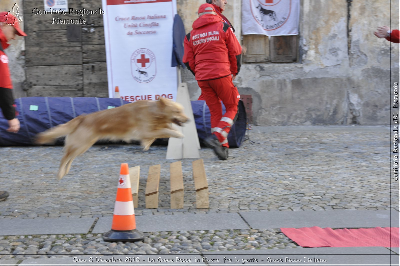 Torino 6 Dicembre 2018 - Commemorazione vittime Thyssenkrupp - Croce Rossa Italiana- Comitato Regionale del Piemonte