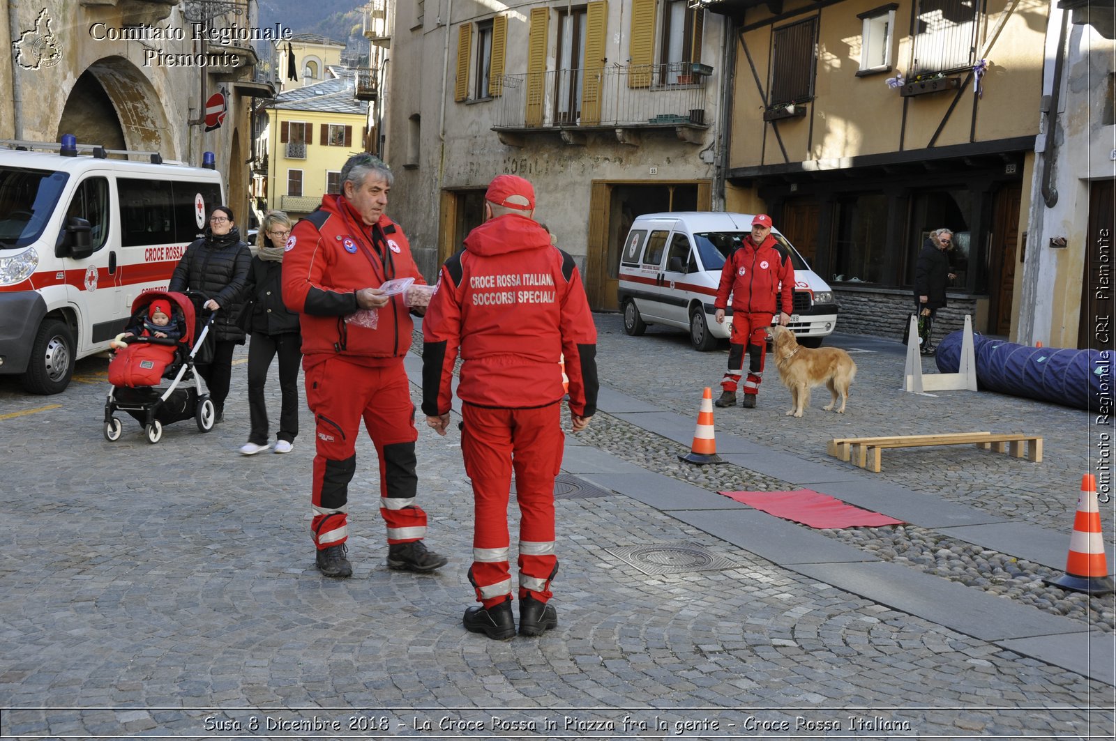 Torino 6 Dicembre 2018 - Commemorazione vittime Thyssenkrupp - Croce Rossa Italiana- Comitato Regionale del Piemonte