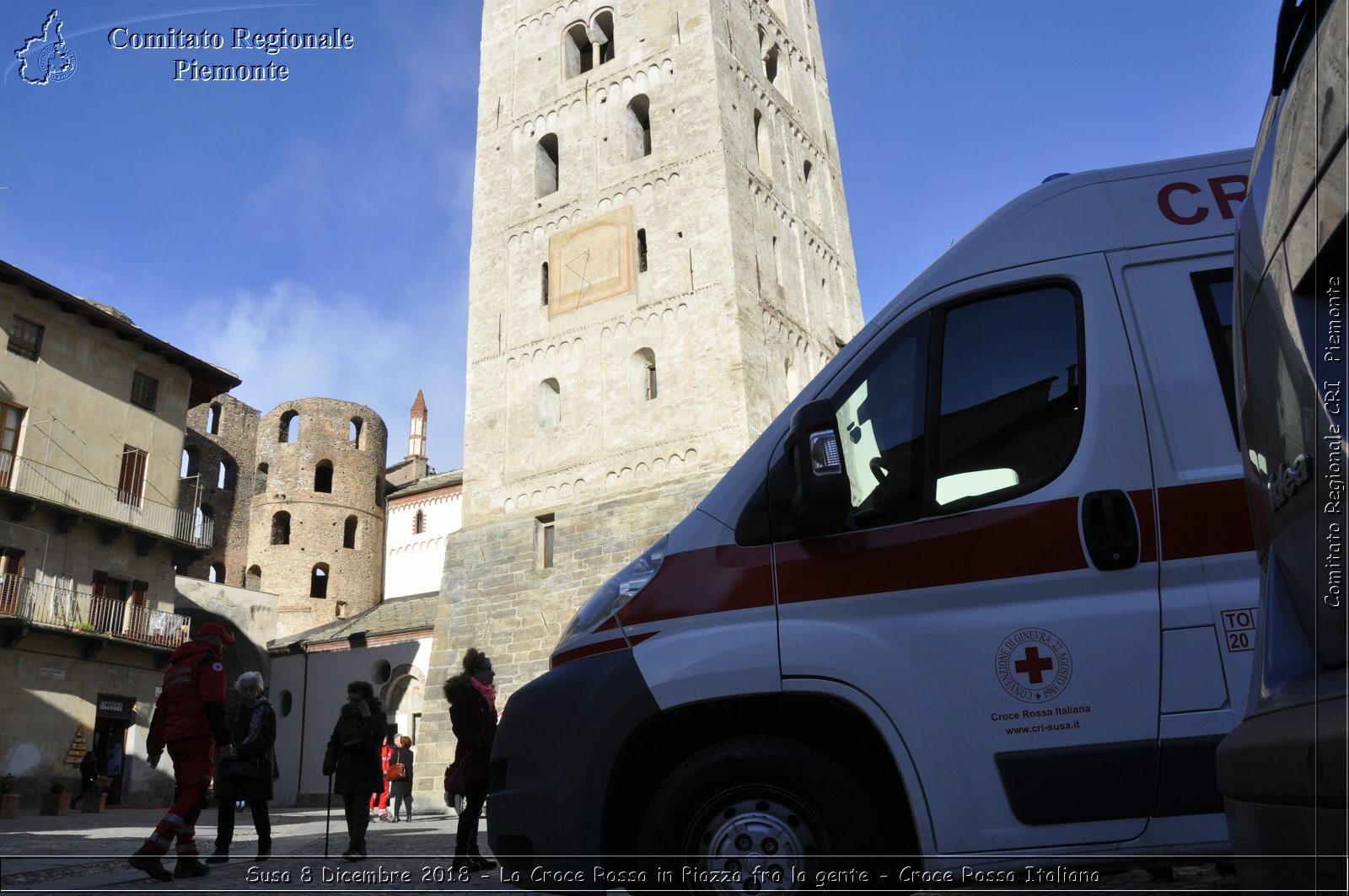 Torino 6 Dicembre 2018 - Commemorazione vittime Thyssenkrupp - Croce Rossa Italiana- Comitato Regionale del Piemonte