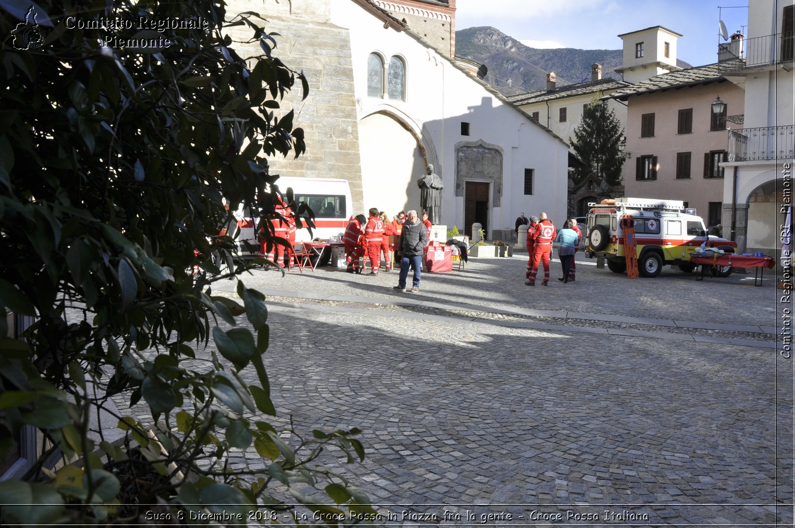 Torino 6 Dicembre 2018 - Commemorazione vittime Thyssenkrupp - Croce Rossa Italiana- Comitato Regionale del Piemonte