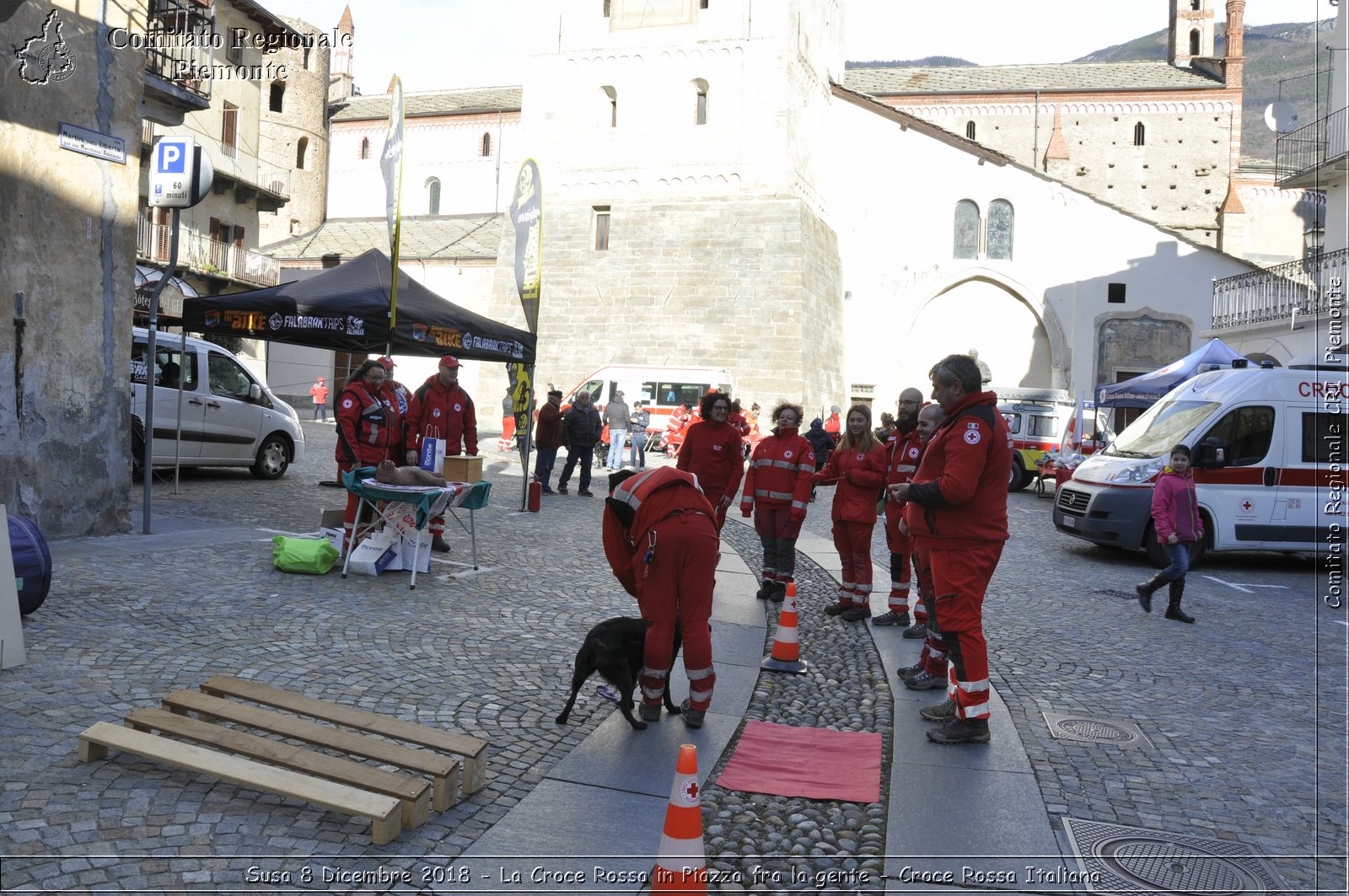 Torino 6 Dicembre 2018 - Commemorazione vittime Thyssenkrupp - Croce Rossa Italiana- Comitato Regionale del Piemonte