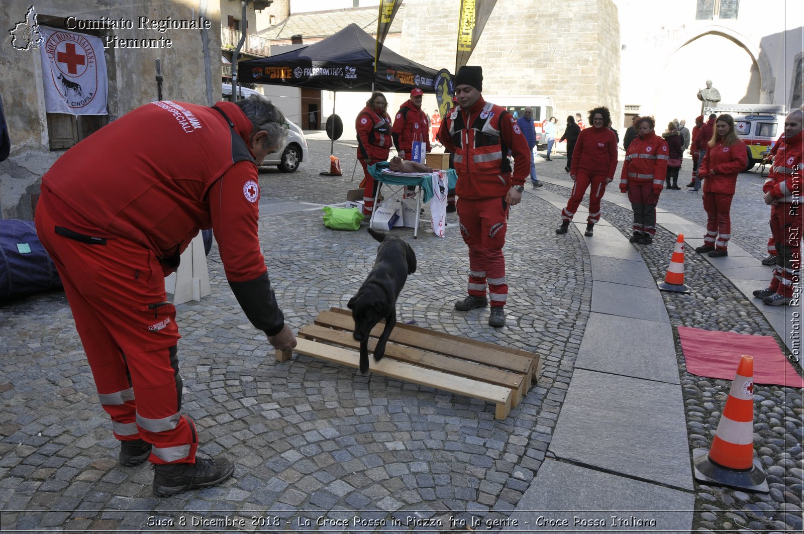 Torino 6 Dicembre 2018 - Commemorazione vittime Thyssenkrupp - Croce Rossa Italiana- Comitato Regionale del Piemonte