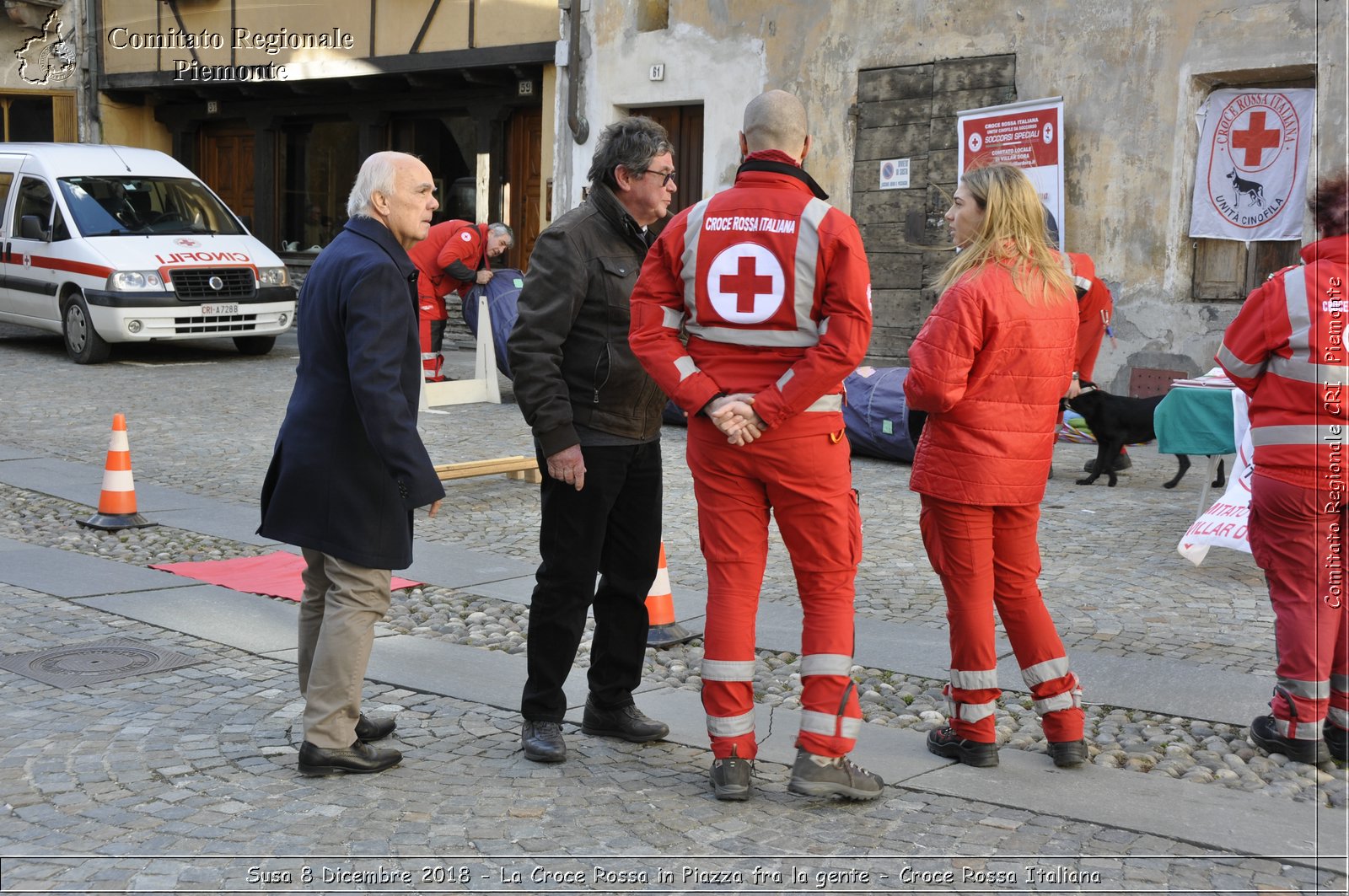 Torino 6 Dicembre 2018 - Commemorazione vittime Thyssenkrupp - Croce Rossa Italiana- Comitato Regionale del Piemonte