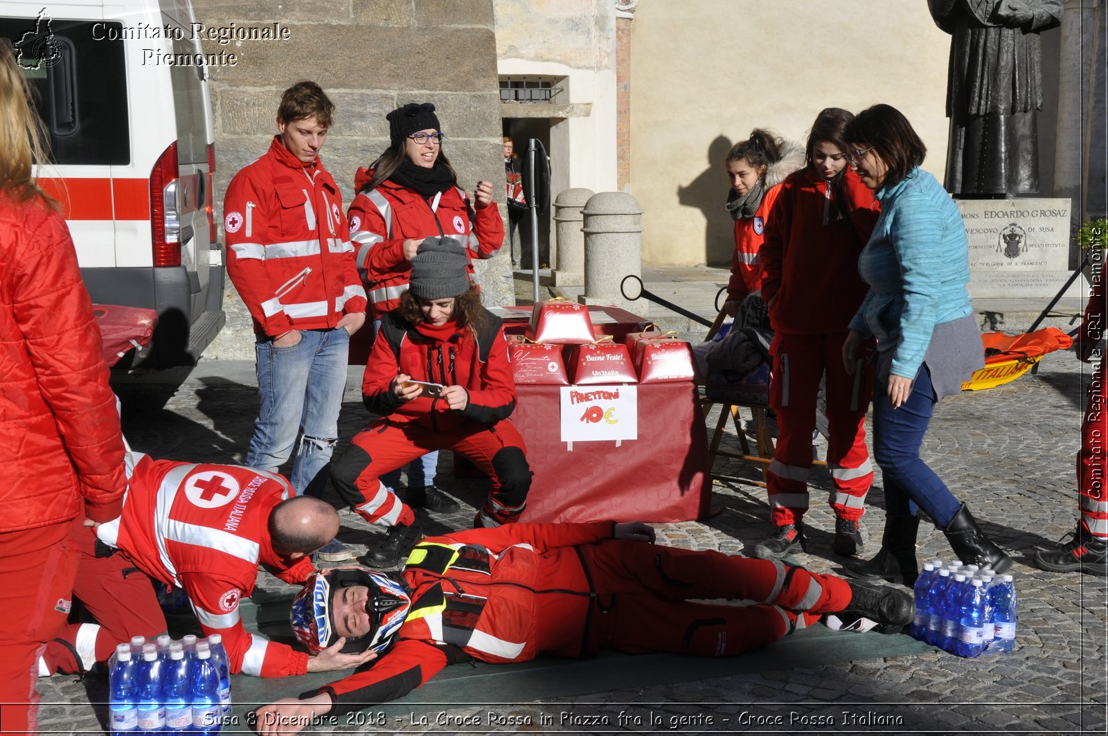 Torino 6 Dicembre 2018 - Commemorazione vittime Thyssenkrupp - Croce Rossa Italiana- Comitato Regionale del Piemonte