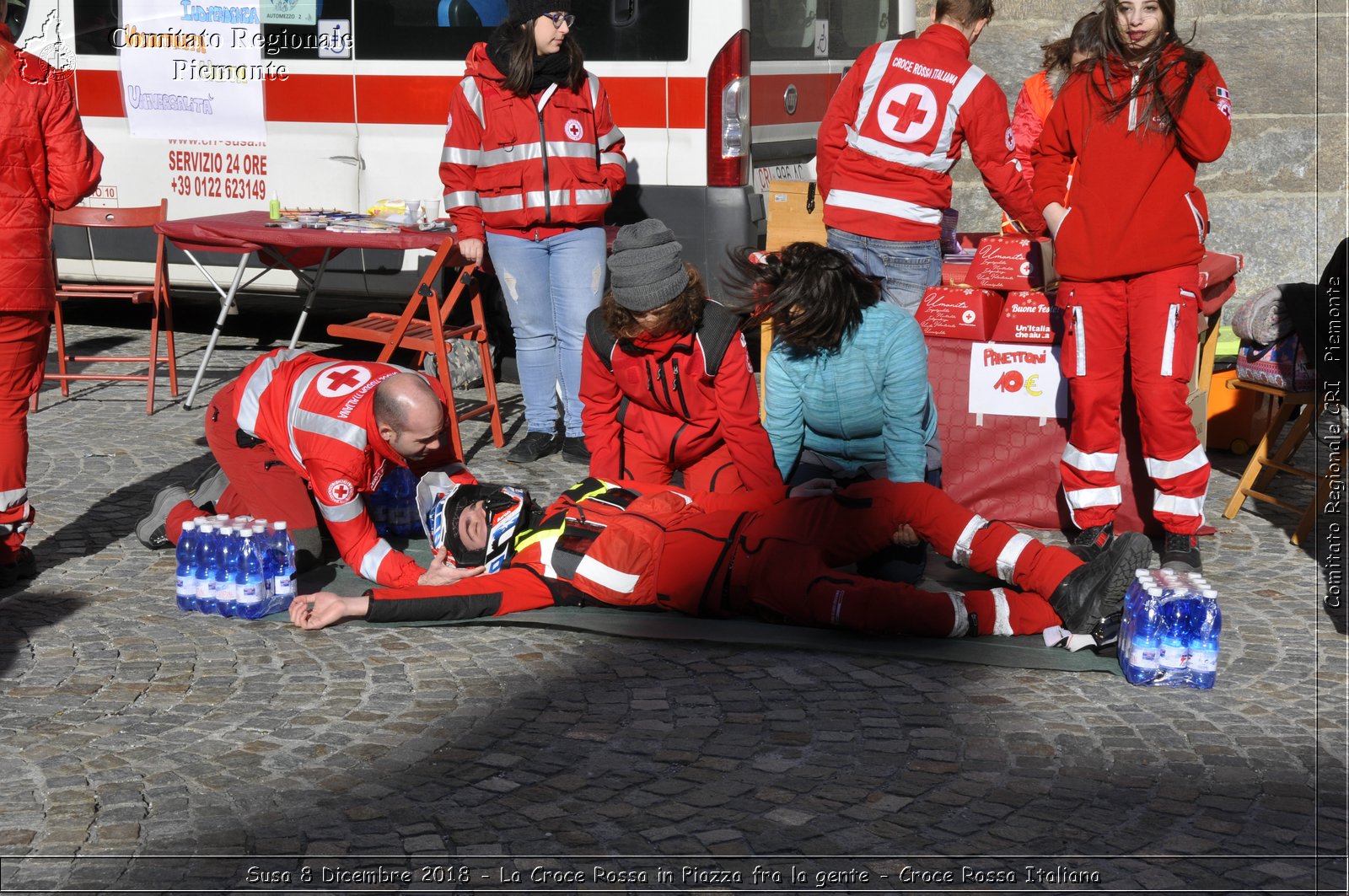 Torino 6 Dicembre 2018 - Commemorazione vittime Thyssenkrupp - Croce Rossa Italiana- Comitato Regionale del Piemonte