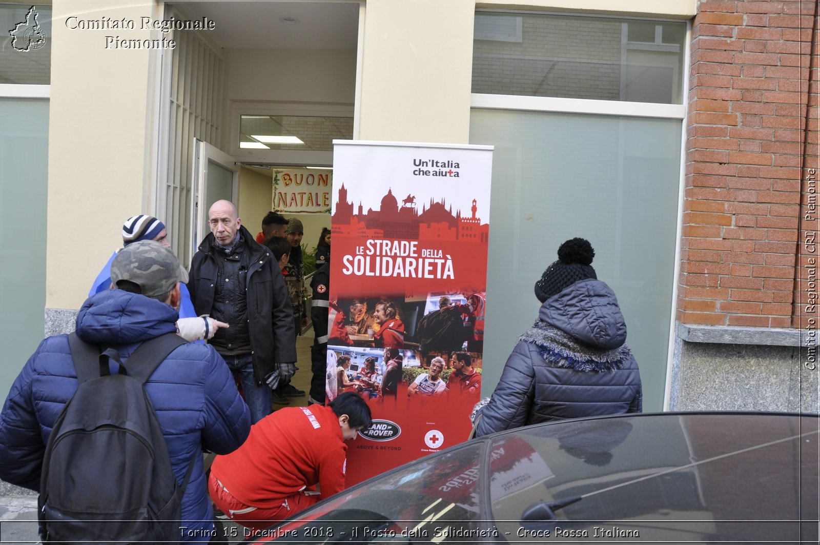 Torino 15 Dicembre 2018 - il Pasto della Solidariet - Croce Rossa Italiana- Comitato Regionale del Piemonte