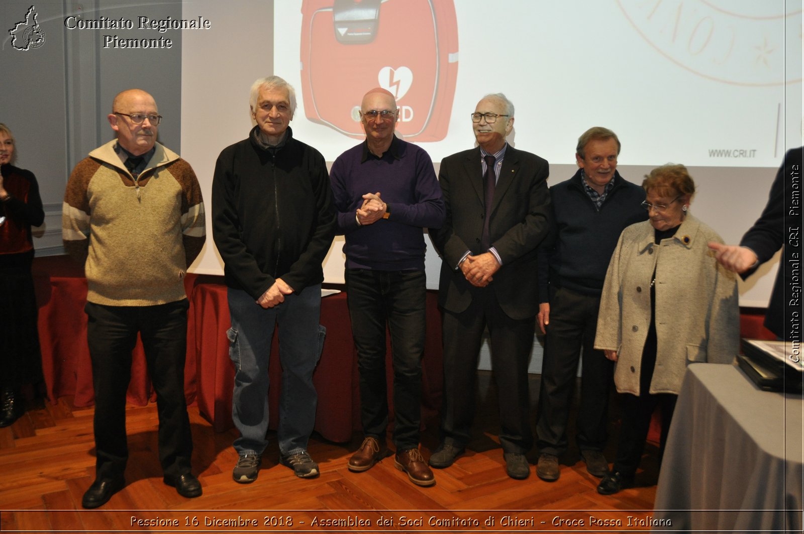 Pessione 16 Dicembre 2018 - Assemblea dei Soci Comitato di Chieri - Croce Rossa Italiana- Comitato Regionale del Piemonte