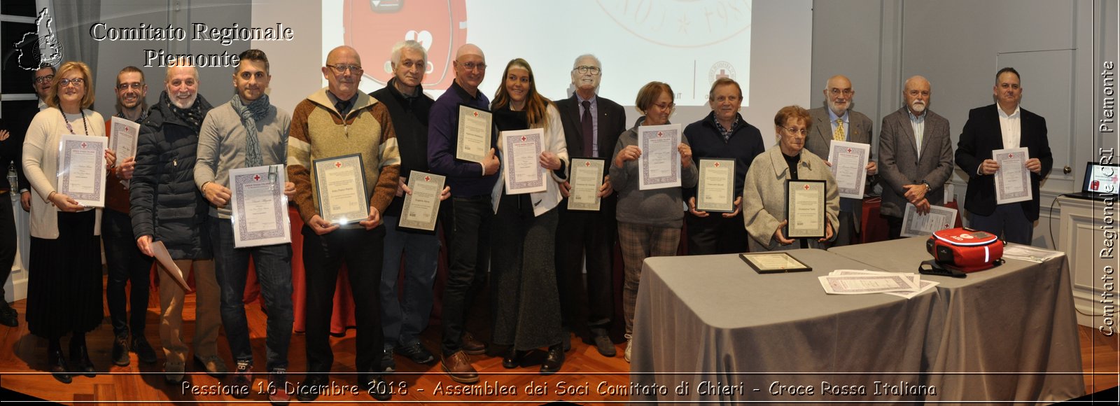 Pessione 16 Dicembre 2018 - Assemblea dei Soci Comitato di Chieri - Croce Rossa Italiana- Comitato Regionale del Piemonte