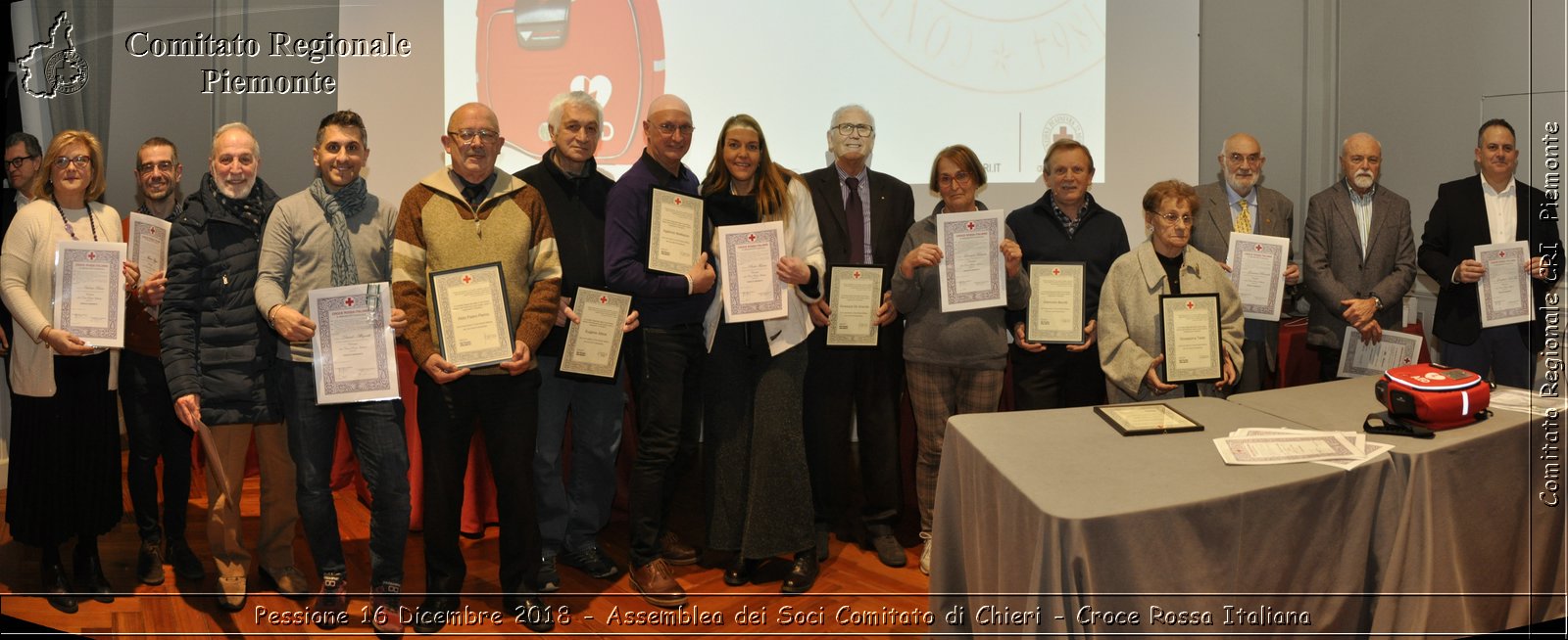 Pessione 16 Dicembre 2018 - Assemblea dei Soci Comitato di Chieri - Croce Rossa Italiana- Comitato Regionale del Piemonte