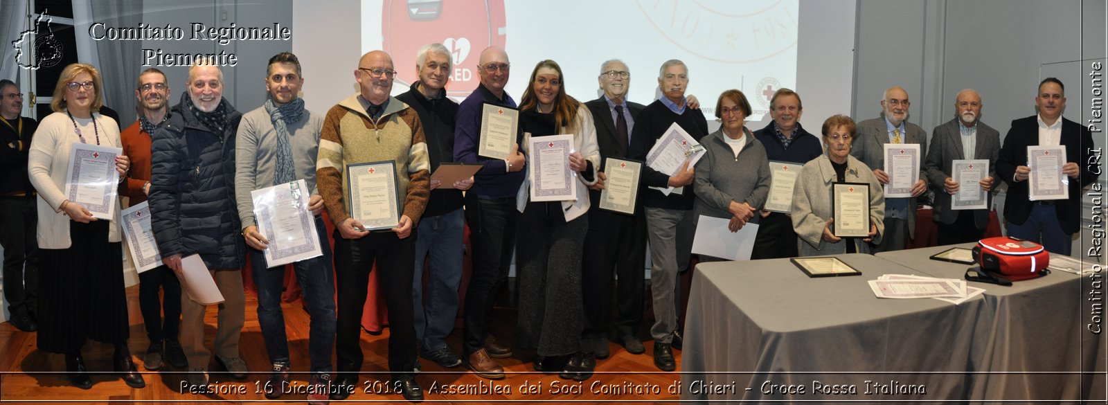 Pessione 16 Dicembre 2018 - Assemblea dei Soci Comitato di Chieri - Croce Rossa Italiana- Comitato Regionale del Piemonte