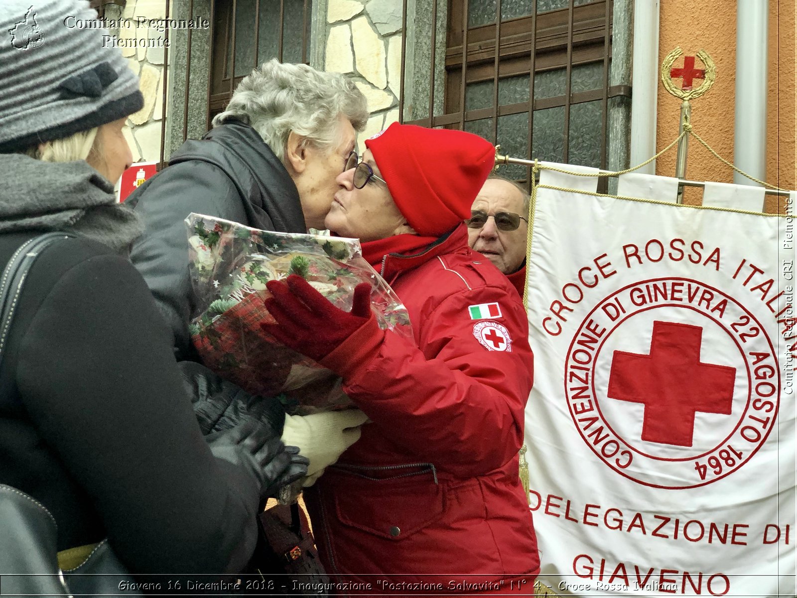 Giaveno 16 Dicembre 2018 - Inaugurazione "Postazione Salvavita" N 4 - Croce Rossa Italiana- Comitato Regionale del Piemonte