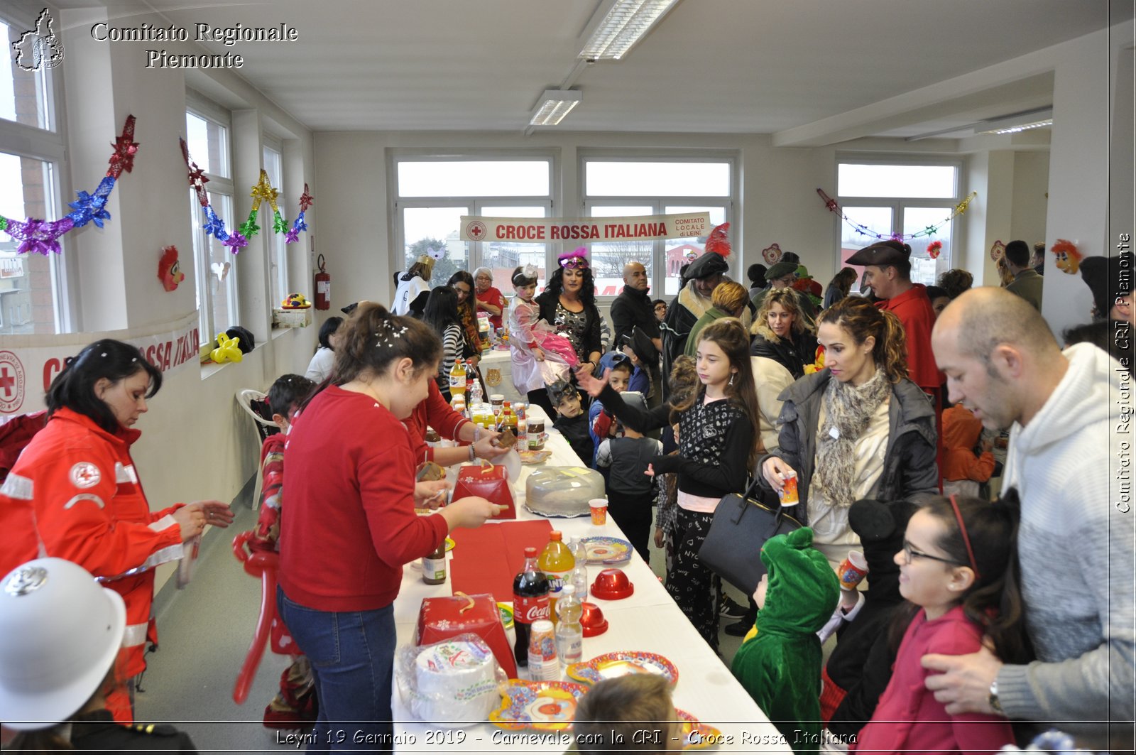 Leyn 19 Gennaio 2019 - Carnevale con la CRI - Croce Rossa Italiana- Comitato Regionale del Piemonte