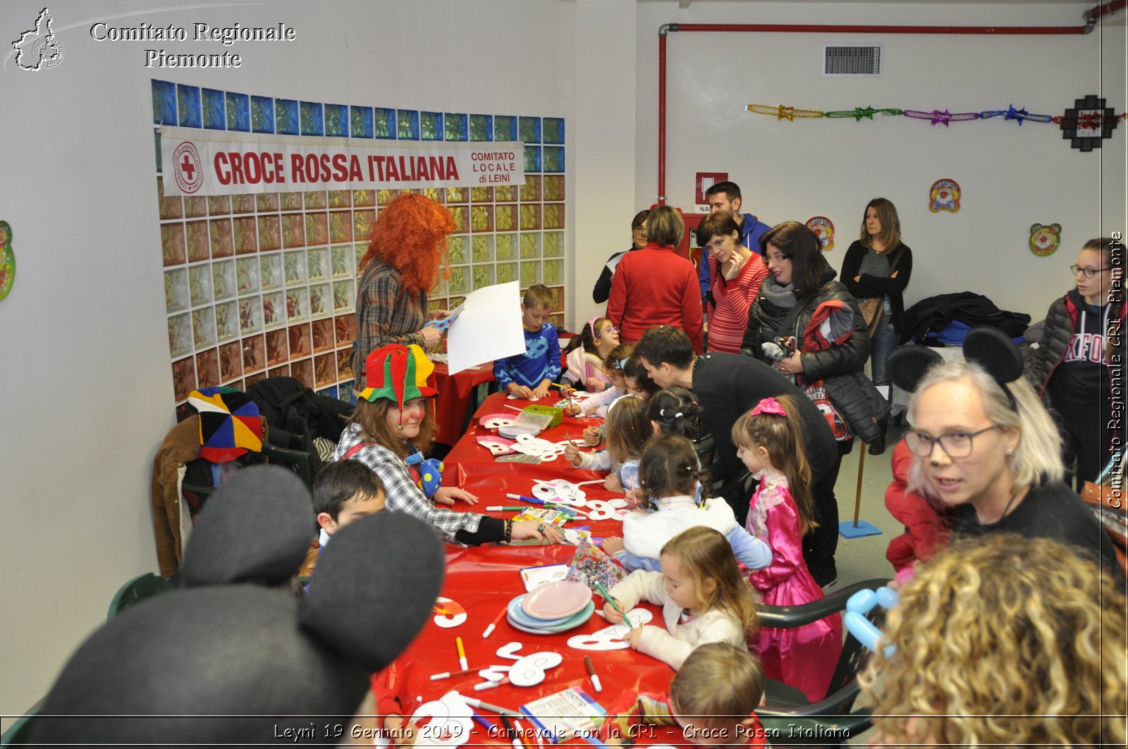 Leyn 19 Gennaio 2019 - Carnevale con la CRI - Croce Rossa Italiana- Comitato Regionale del Piemonte