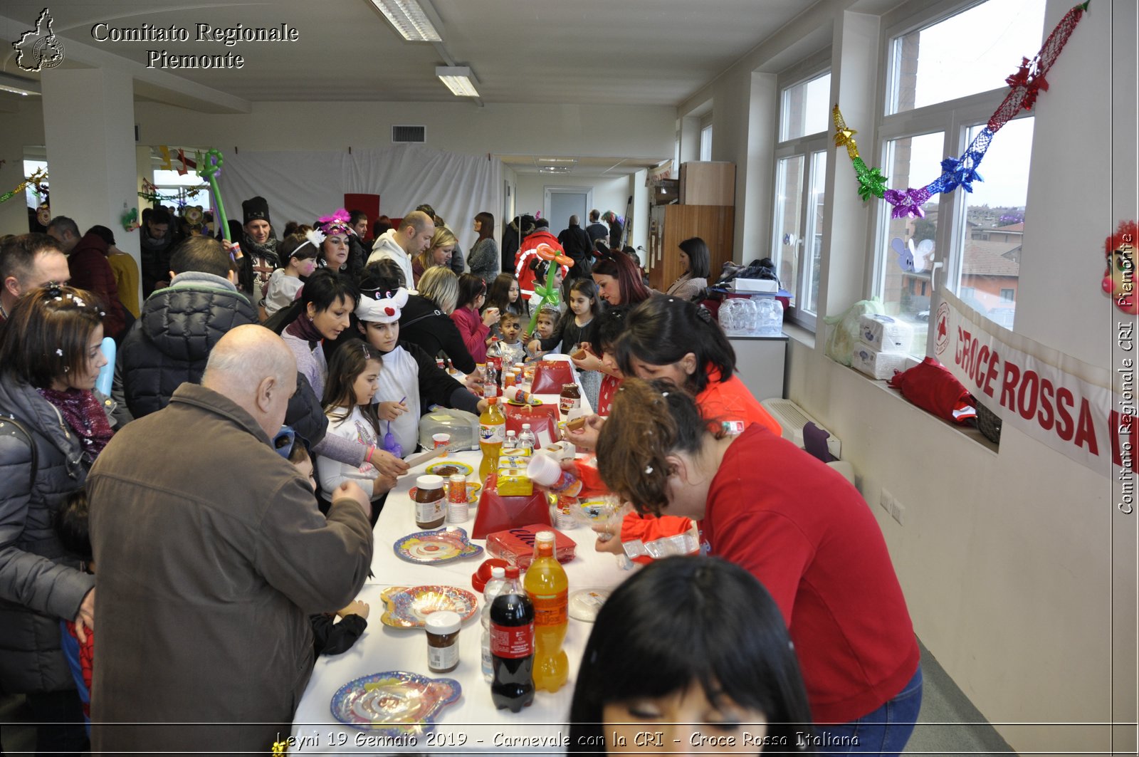 Leyn 19 Gennaio 2019 - Carnevale con la CRI - Croce Rossa Italiana- Comitato Regionale del Piemonte