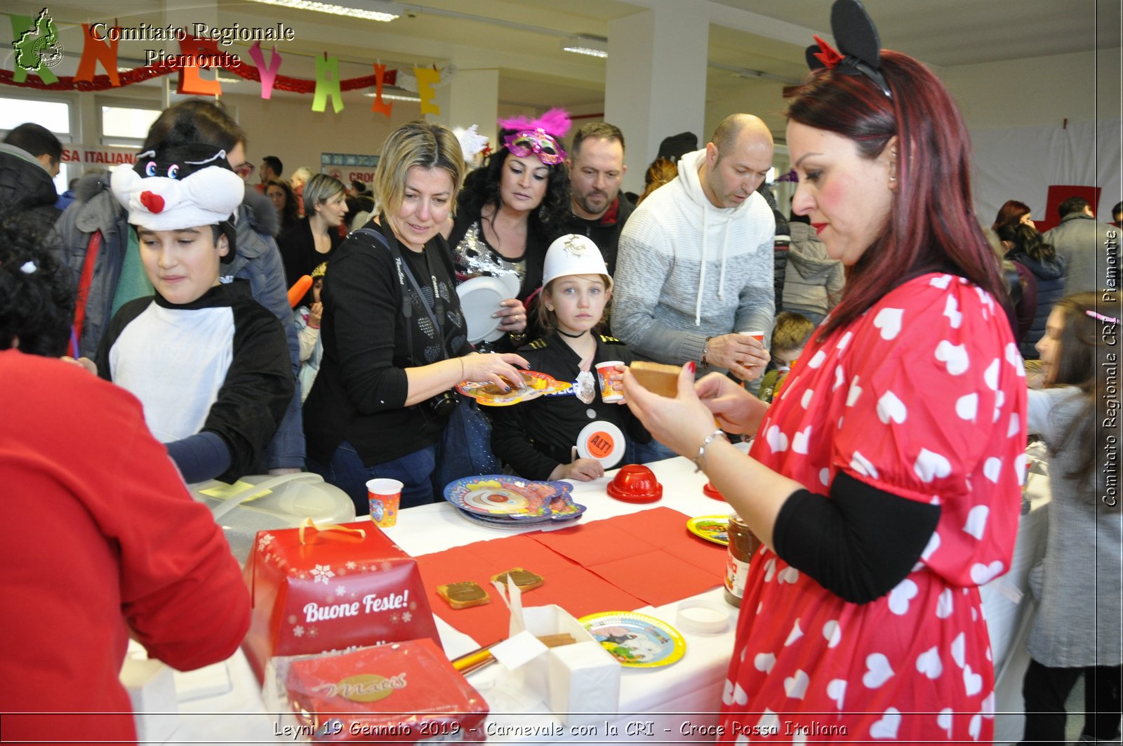 Leyn 19 Gennaio 2019 - Carnevale con la CRI - Croce Rossa Italiana- Comitato Regionale del Piemonte