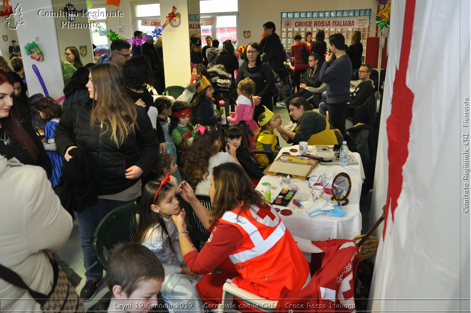 Leyn 19 Gennaio 2019 - Carnevale con la CRI - Croce Rossa Italiana- Comitato Regionale del Piemonte