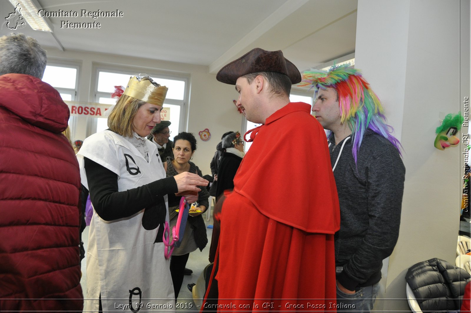 Leyn 19 Gennaio 2019 - Carnevale con la CRI - Croce Rossa Italiana- Comitato Regionale del Piemonte