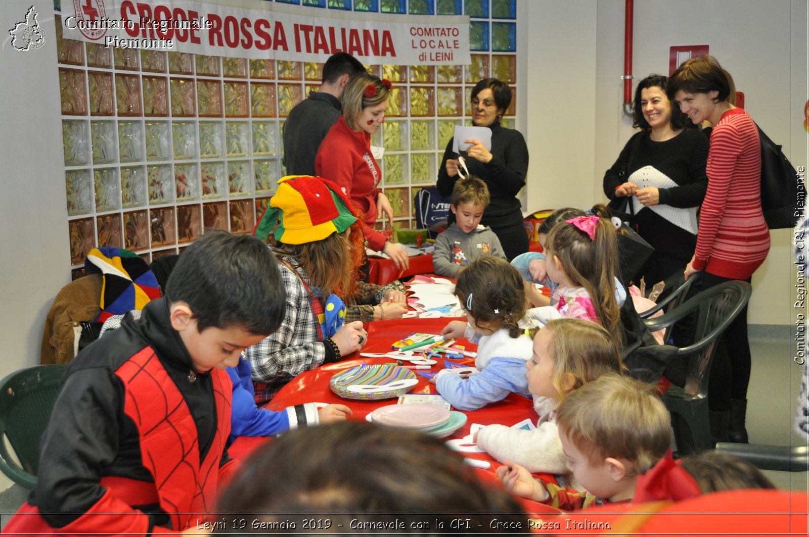 Leyn 19 Gennaio 2019 - Carnevale con la CRI - Croce Rossa Italiana- Comitato Regionale del Piemonte