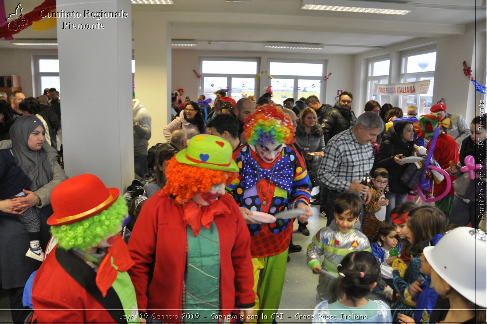 Leyn 19 Gennaio 2019 - Carnevale con la CRI - Croce Rossa Italiana- Comitato Regionale del Piemonte