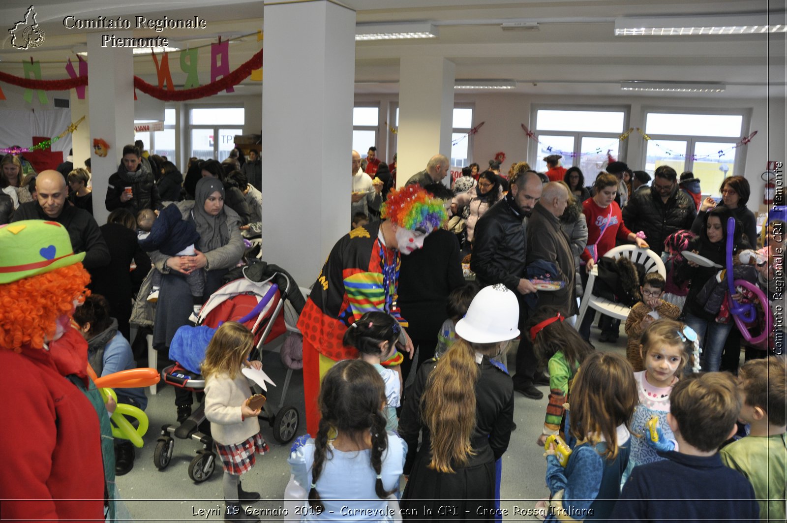 Leyn 19 Gennaio 2019 - Carnevale con la CRI - Croce Rossa Italiana- Comitato Regionale del Piemonte