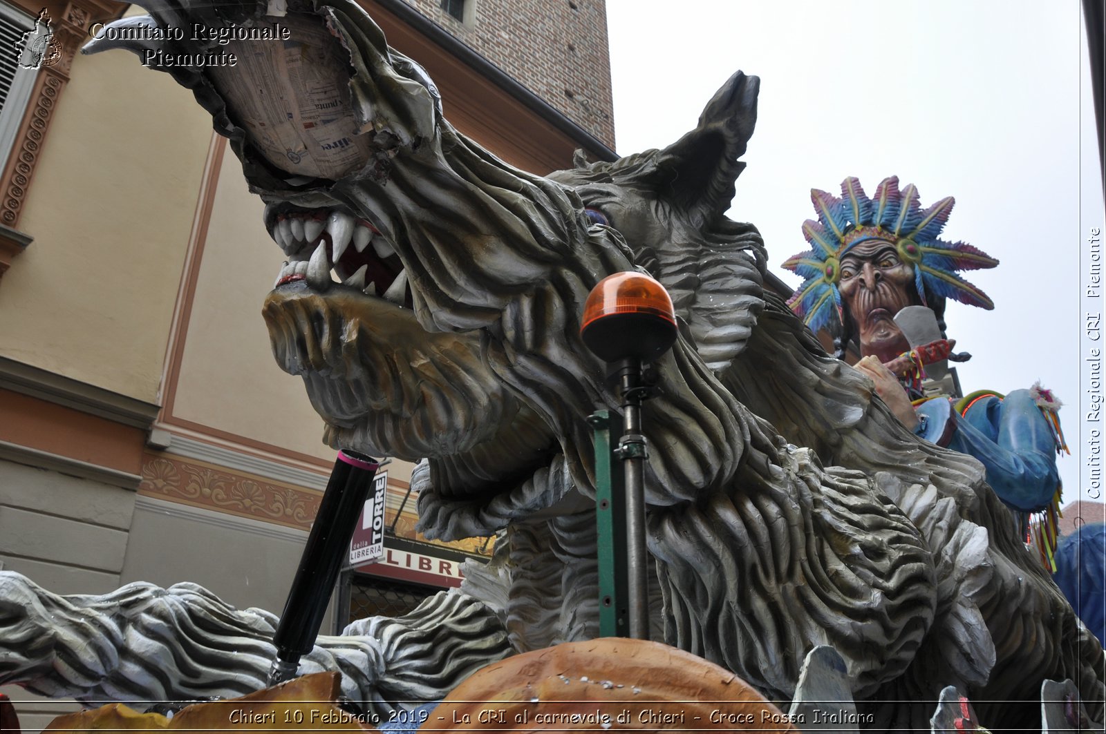 Chieri 10 Febbraio 2019 - La CRI al carnevale di Chieri- Croce Rossa Italiana - Comitato Regionale del Piemonte