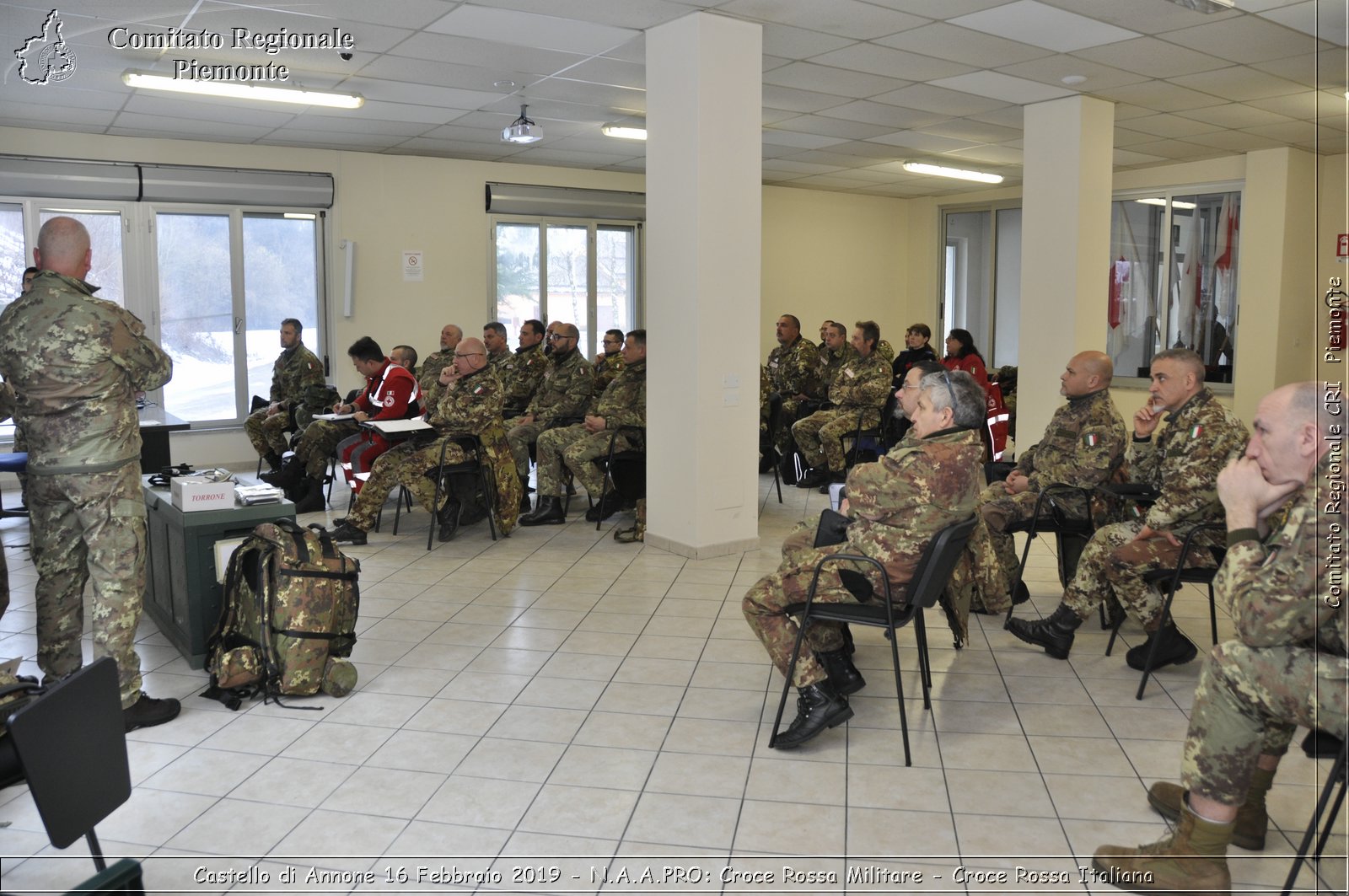 Castello di Annone 16 Febbraio 2019 - N.A.A.PRO: Croce Rossa Militare - Croce Rossa Italiana - Comitato Regionale del Piemonte