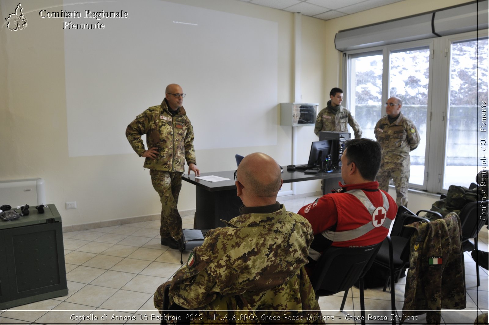 Castello di Annone 16 Febbraio 2019 - N.A.A.PRO: Croce Rossa Militare - Croce Rossa Italiana - Comitato Regionale del Piemonte