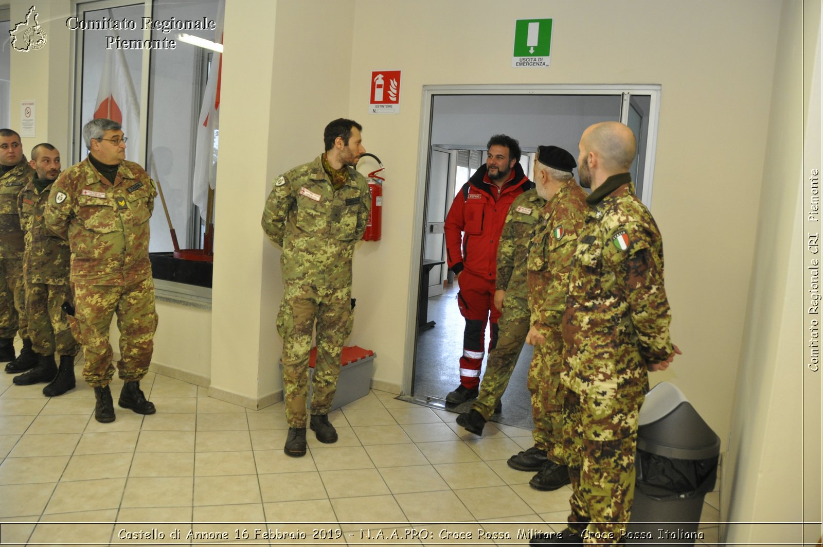 Castello di Annone 16 Febbraio 2019 - N.A.A.PRO: Croce Rossa Militare - Croce Rossa Italiana - Comitato Regionale del Piemonte