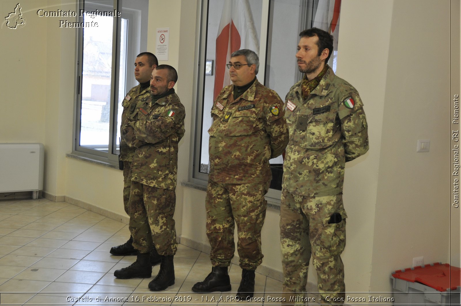 Castello di Annone 16 Febbraio 2019 - N.A.A.PRO: Croce Rossa Militare - Croce Rossa Italiana - Comitato Regionale del Piemonte