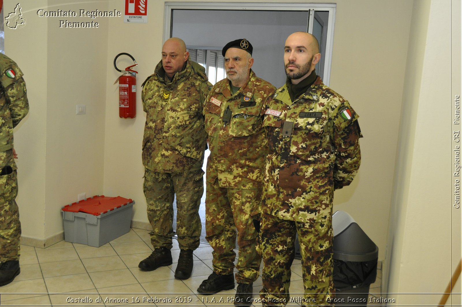 Castello di Annone 16 Febbraio 2019 - N.A.A.PRO: Croce Rossa Militare - Croce Rossa Italiana - Comitato Regionale del Piemonte