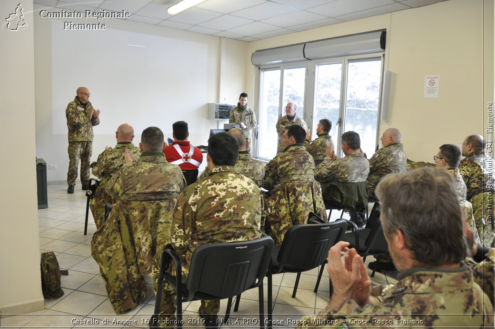 Castello di Annone 16 Febbraio 2019 - N.A.A.PRO: Croce Rossa Militare - Croce Rossa Italiana - Comitato Regionale del Piemonte