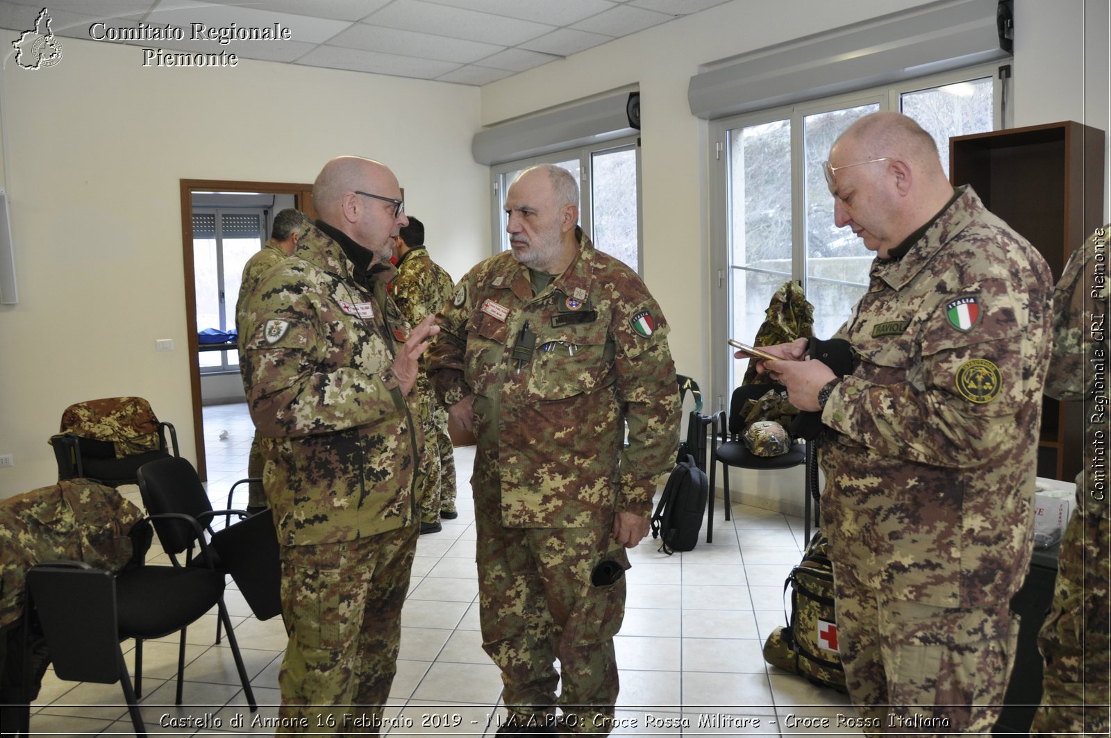 Castello di Annone 16 Febbraio 2019 - N.A.A.PRO: Croce Rossa Militare - Croce Rossa Italiana - Comitato Regionale del Piemonte