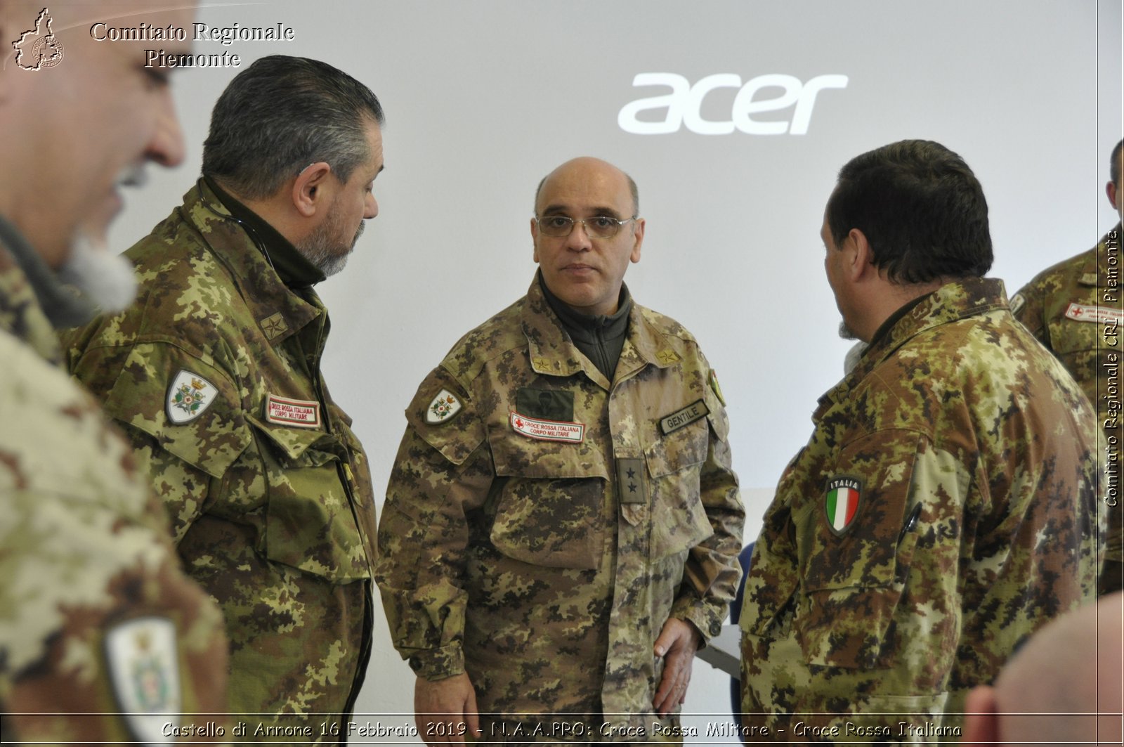 Castello di Annone 16 Febbraio 2019 - N.A.A.PRO: Croce Rossa Militare - Croce Rossa Italiana - Comitato Regionale del Piemonte