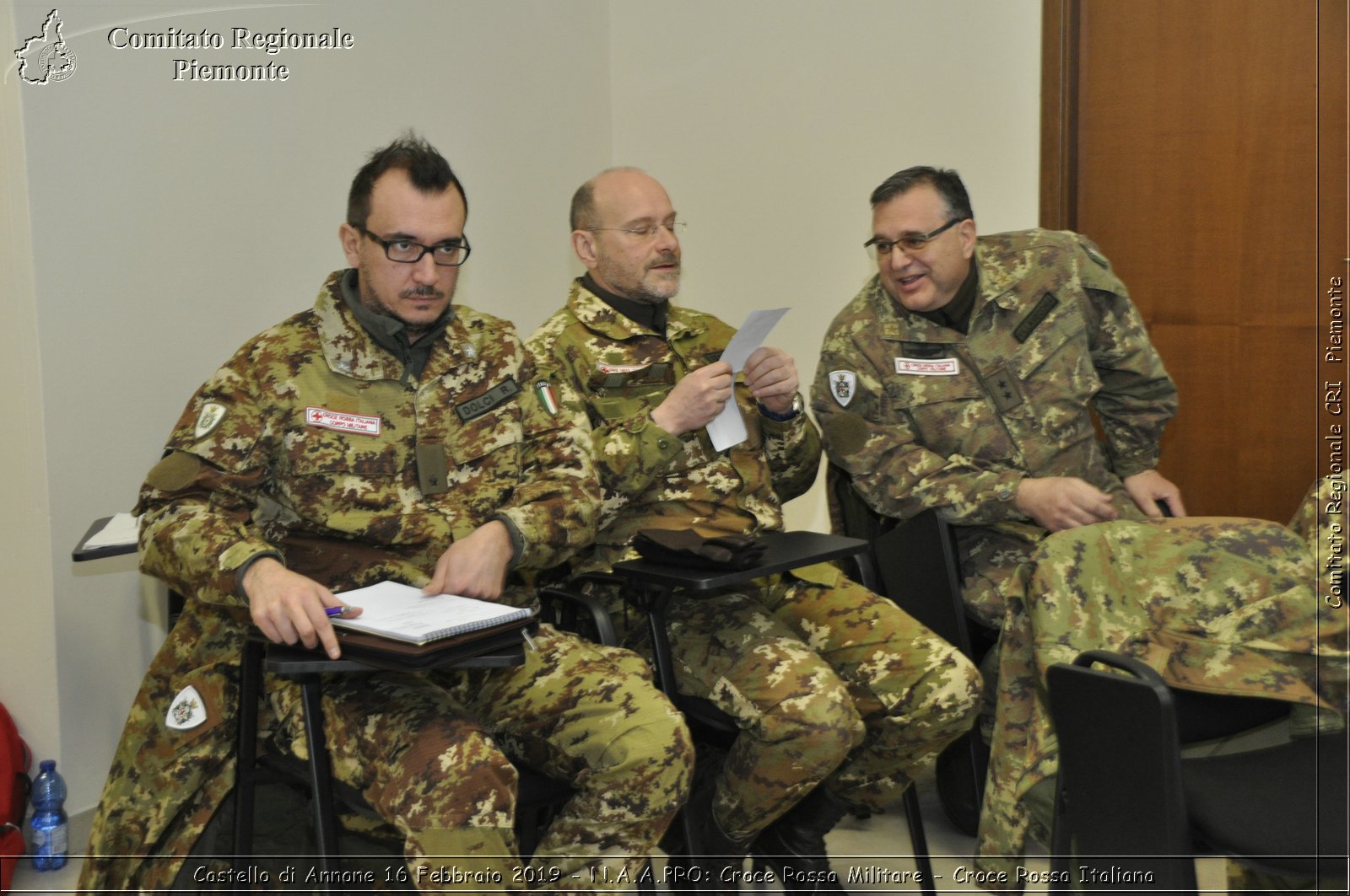 Castello di Annone 16 Febbraio 2019 - N.A.A.PRO: Croce Rossa Militare - Croce Rossa Italiana - Comitato Regionale del Piemonte