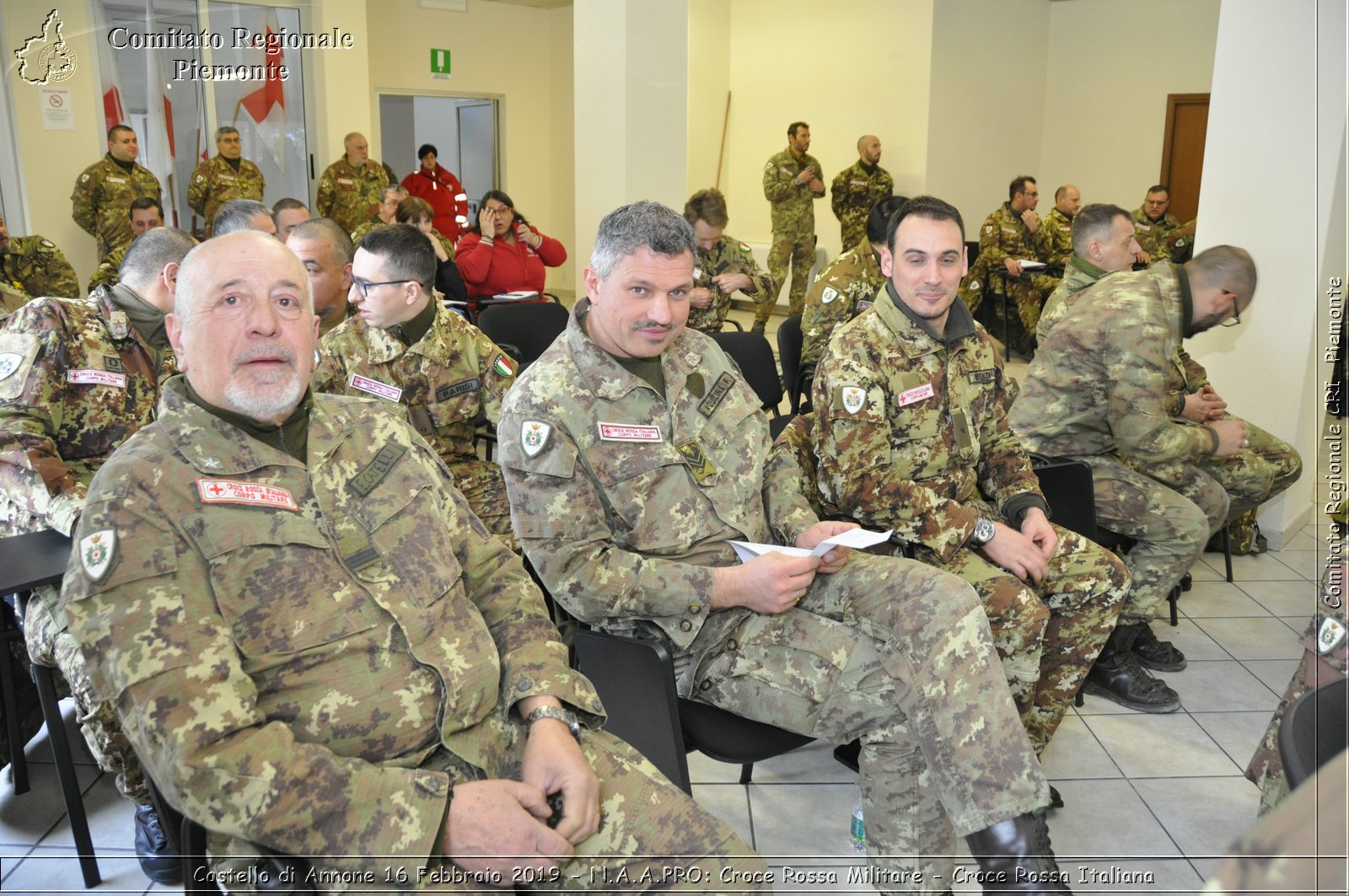 Castello di Annone 16 Febbraio 2019 - N.A.A.PRO: Croce Rossa Militare - Croce Rossa Italiana - Comitato Regionale del Piemonte