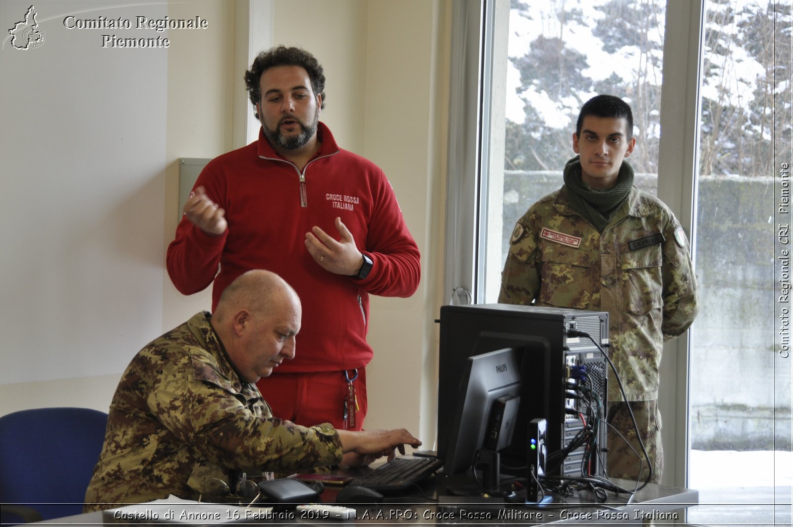 Castello di Annone 16 Febbraio 2019 - N.A.A.PRO: Croce Rossa Militare - Croce Rossa Italiana - Comitato Regionale del Piemonte