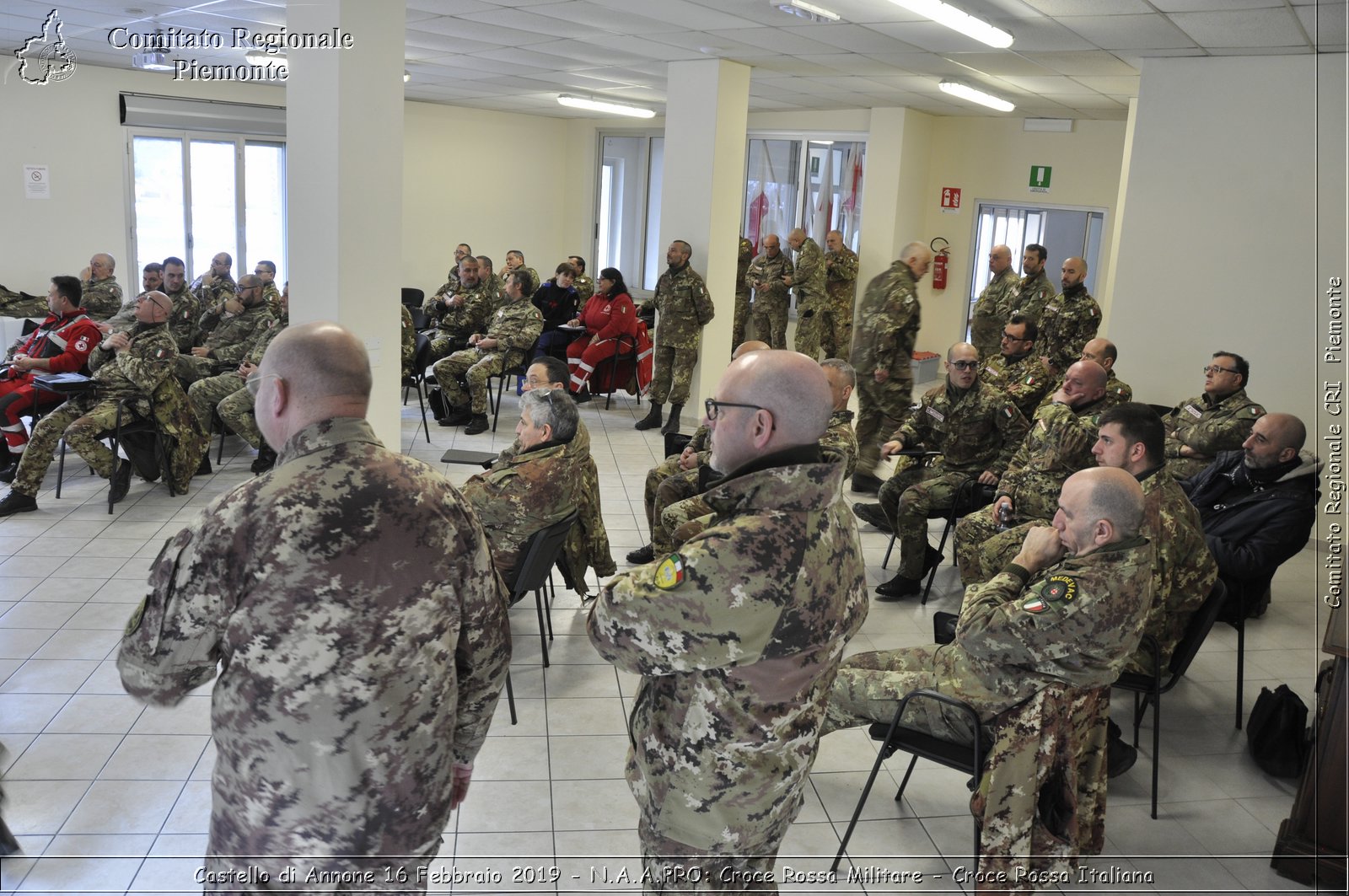 Castello di Annone 16 Febbraio 2019 - N.A.A.PRO: Croce Rossa Militare - Croce Rossa Italiana - Comitato Regionale del Piemonte