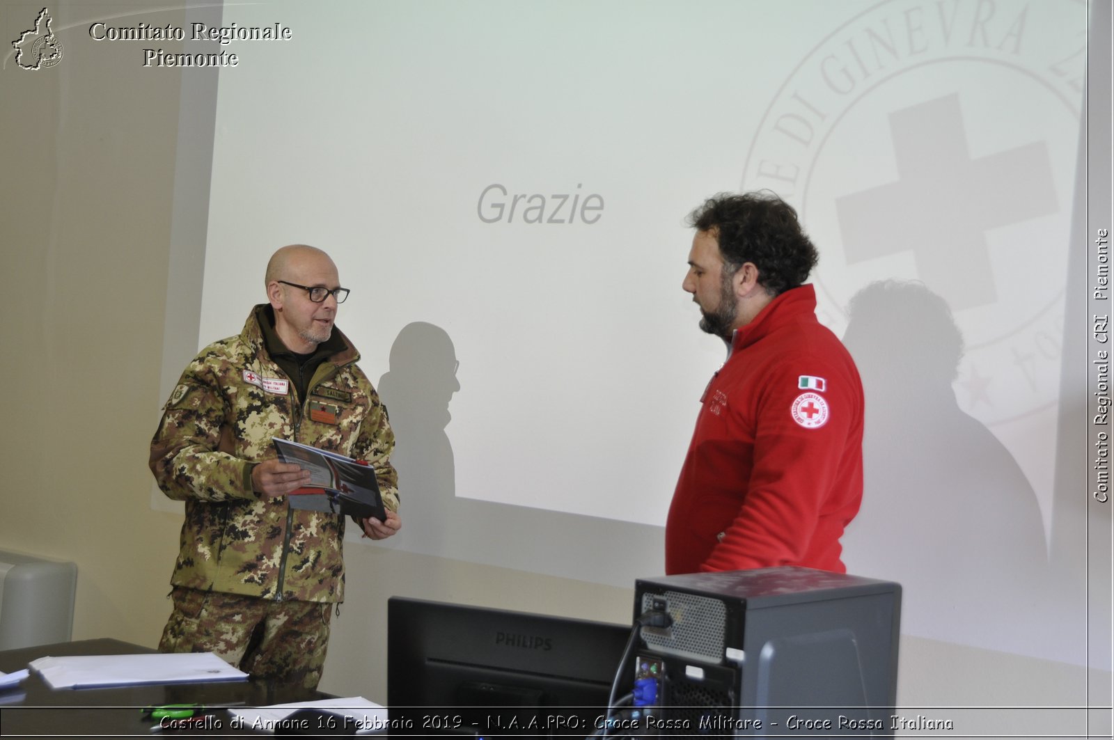 Castello di Annone 16 Febbraio 2019 - N.A.A.PRO: Croce Rossa Militare - Croce Rossa Italiana - Comitato Regionale del Piemonte