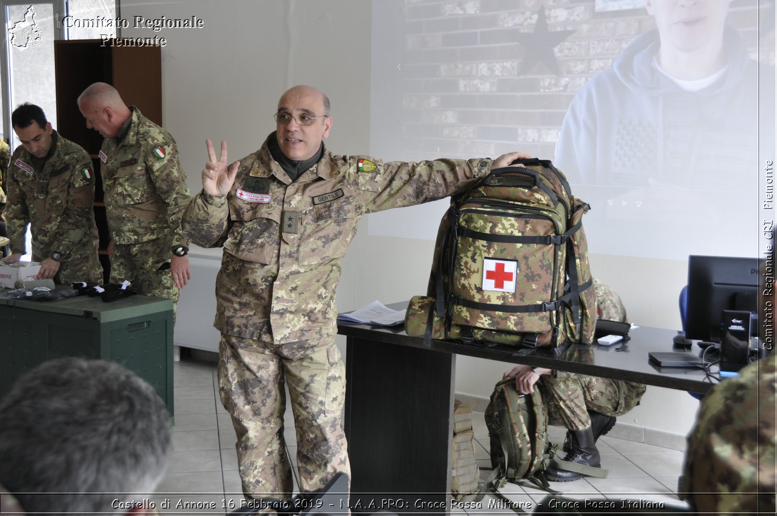 Castello di Annone 16 Febbraio 2019 - N.A.A.PRO: Croce Rossa Militare - Croce Rossa Italiana - Comitato Regionale del Piemonte